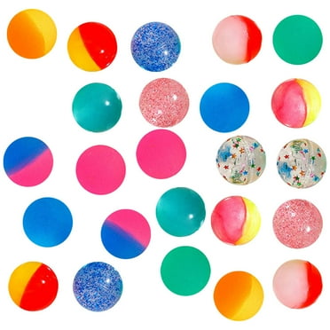 Worgeous 24pcs Bouncy Balls Vending Machine Colorful Bouncy Balls Theme Party Favors