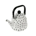 thumbnail image 3 of Modern Enamel Teakettle for 100ml Premium Material Durable Vintage Cookware White, 3 of 8