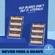 thumbnail image 4 of Dollar Shave Club Cartuchos de repuesto para maquinilla de afeitar de 6 cuchillas, 8 unidades, cuchillas de acero inoxidable de corte preciso con una cuchilla recortadora integrada en la parte posteri Dollar Shave Club NA, 4 of 7