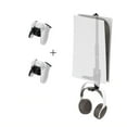 thumbnail image 3 of Universal Wall Mount Bracket for PS5/PS5 Slim/PS5 Pro Console,Aluminum Alloy Vertical Stand with Dual Controller Holder for Playstation 5, 3 of 8