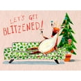 thumbnail image 2 of Parker, Jennifer Paxton 32x25 Gold Ornate Wood Framed with Double Matting Museum Art Print Titled - Get Bliztened II, 2 of 4