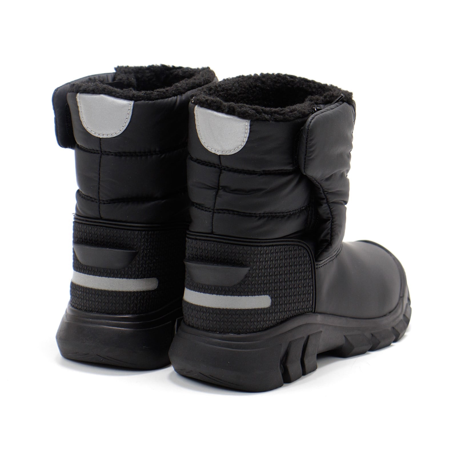 Hunter Intrepid Insulated Boots Men\'s Size 9 Black Nylon Rubber d18d47f7-cfee-40ad-aa31-  main image 2