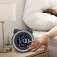 thumbnail image 3 of Despertador Que Sacude La Cama, Despertador Doble Ruidoso Con Agitador De Cama, Vibración, Fácil De Configurar, Volumen Ajustable Para Personas Que Duermen Mucho, 3 of 7