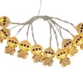 thumbnail image 2 of Fmbmuo Halloween Pumpkin LED String Lights Grim Pumpkin Design Battery-Operated Outdoor Festival Decor, 2 of 5
