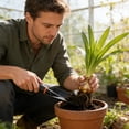 thumbnail image 1 of Juego de paletas de jardinería | Kit de 4 herramientas para plantar, cavar, desherbar y trasplantar | Pala y cultivador de hierro para jardín, parterres y huertos, 1 of 6