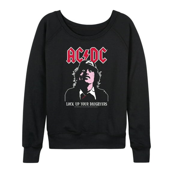 ACDC - Lock Up Your Daughters - Women's Lightweight French Terry Long Sleeve Shirt