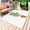 White, variant on Summer Lemon Outdoor Rug for Patio/Deck/Porch, Non-Slip Large Area Rug 5 x 8 Ft, Black White Striped Potted Plant Indoor Outdoor Rugs Washable Area Rugs, Reversible Camping Rug Carpet Runner