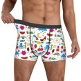 thumbnail image 2 of Kdxio Men's Boxer Briefs with Summer Print - Comfortable and Breathable Underwear for Everyday Wear, 2 of 7