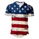 thumbnail image 3 of Camisas de Manga Larga para Hombres Casual Impreso Poliéster Botón Abajo Blusa, Cuello Redondo para el Uso Diario, Al Aire Libre Y de Fiesta, 3 of 5