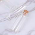 thumbnail image 2 of Botellas de vidrio de corcho de 24 piezas Botella de deseo a la deriva Mini botellas de vidrio transparentes vacías pequeñas para el hogar Suministros de almacenamiento de cosas pequeñas (15 ml), 2 of 6