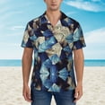 thumbnail image 4 of Balery Men'S Summer Hawaiian Shirts Short-Sleeve Design Name Printed Casual Shirts - Size Name, 4 of 9