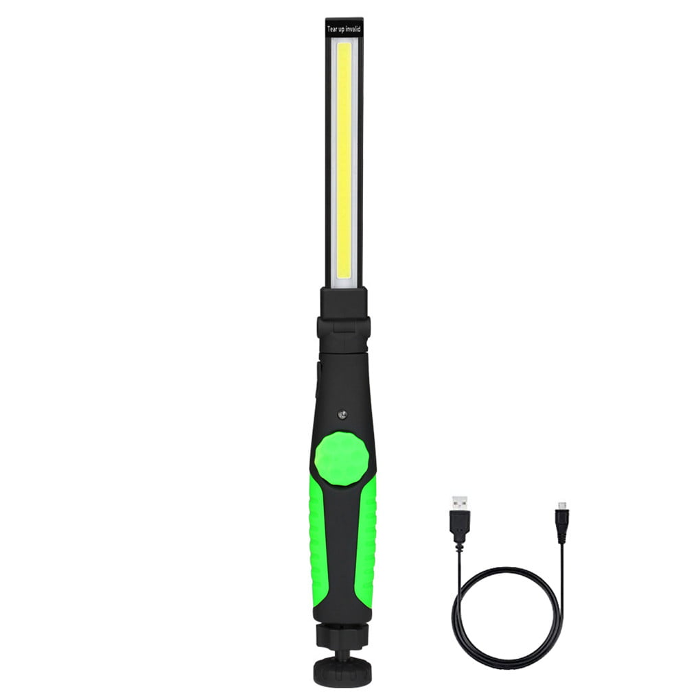 Portable 410 Lumen Rechargeable COB Slim LED Work Light Lamp Flashlight New