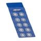 thumbnail image 5 of 10 discos de diamante para corte de diamante de 22 mm + 2 fresas de aleta de mandril de acero al carbono, ideales para cortar piedras preciosas, vidrio, cerámica, porcelana y azulejos, 5 of 5