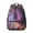Black-92, variant on Striped and Checkered Fusion Backpack - Lightweight Waterproof Bookbag with Padded Straps for School or Travel