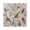 Gold, variant on 7.78in Square Artistic Wall Clock Dual-Purpose Tabletop & Hanging Decor Silent Non-Ticking Clocks for Home Office 11111111 Birds Pattern