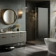 thumbnail image 2 of Organizador De Baño Acento de Dorado Colgante 3 Niveles Con Ganchos Organizador para Regadera Estante de Ducha, 2 of 13