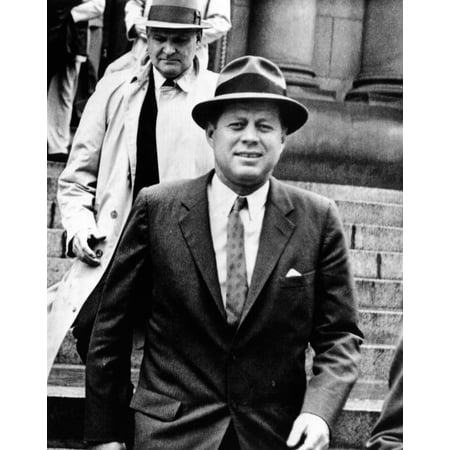 President Kennedy Wearing A Fedora He Was Leaving St Mathews Cathedral In Rainy Weather May 11 (Best Shoes To Wear In Rainy Weather)