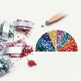 thumbnail image 2 of 5D Diamond Painting Drill, Flat Back Round Resin Rhinestones for DIY Crafts Accessories, Multi Color Replacement Beads for Mosaic Art Kits, 10000 or 20000 Pcs, 2 of 6