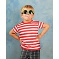 thumbnail image 3 of Camiseta Prebene Pugsley Addams para niños a rayas para Halloween, 3 of 6