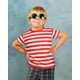 thumbnail image 3 of Camiseta Prebene Pugsley Addams a rayas para niños Halloween, 3 of 6
