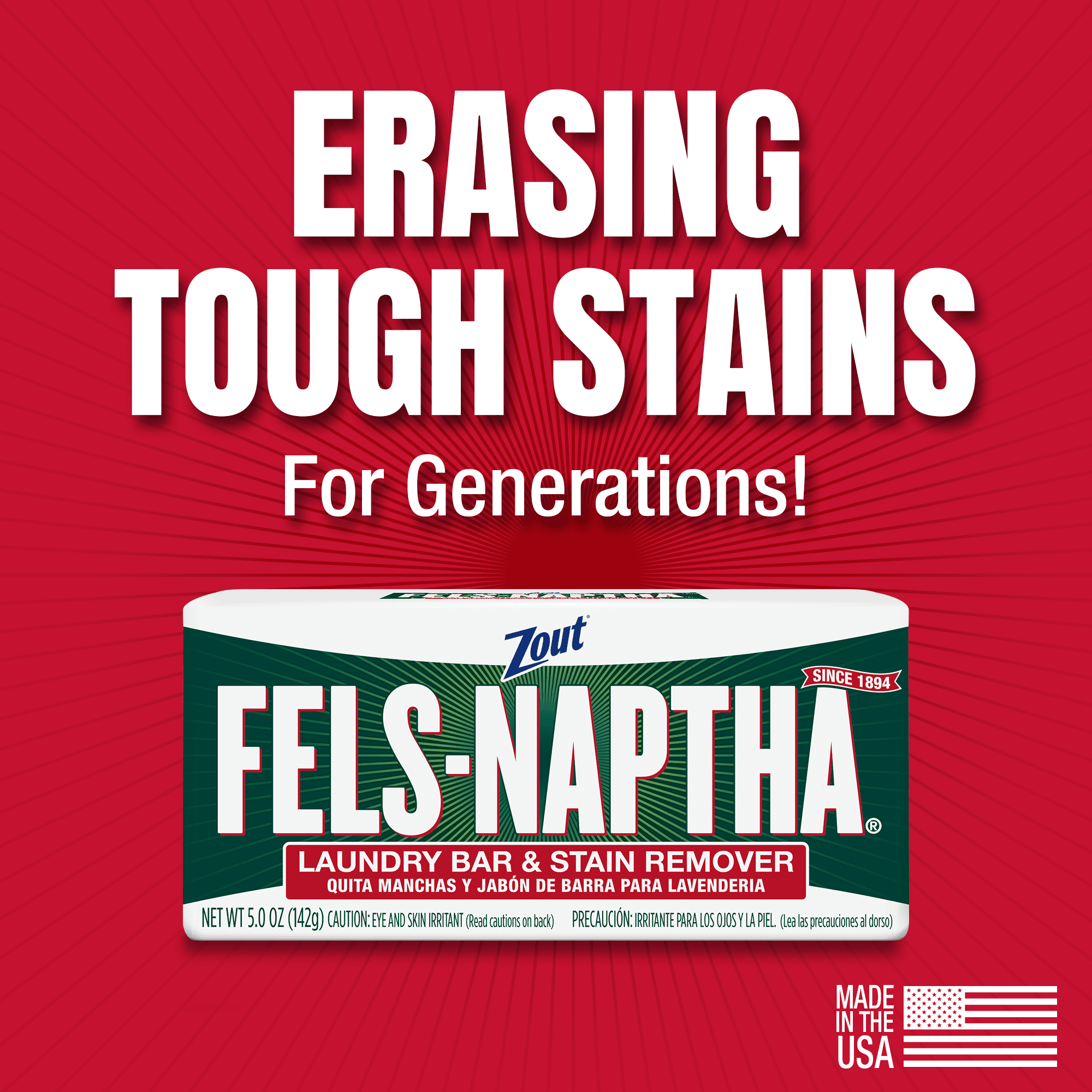 Fels Naptha Bar DIY Detergent Bundle