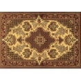 thumbnail image 1 of Ahgly Company Indoor Rectangle Medallion Brown Traditional Area Rugs, 8' x 12', 1 of 4