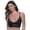 Black, variant on Felina Finesse Cami Bralette - Stretchy Lace Bralettes For Women - Sexy and Comfortable (Barely Pink, 1X-2X)