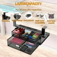 thumbnail image 6 of Under Desk Drawer Organizer No Drilling Under Desk Storage Drawer Organizer Metal Under Desk Drawer Suitable for Home and Office(13 Inch), 6 of 7