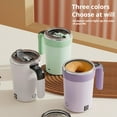 thumbnail image 6 of White Magnetic Electric Self Stirring Automatic Mug Mixing Milk Tea Coffee, 6 of 9