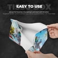 thumbnail image 3 of Salouo Astronaut Tropical Dolphin Pattern Long Tissue Box Cover Rectangular–Plus Size Tissue Box Holder Modern LeatheLarge Tissue Holder for Bathroom Car & Office Decor, 3 of 7