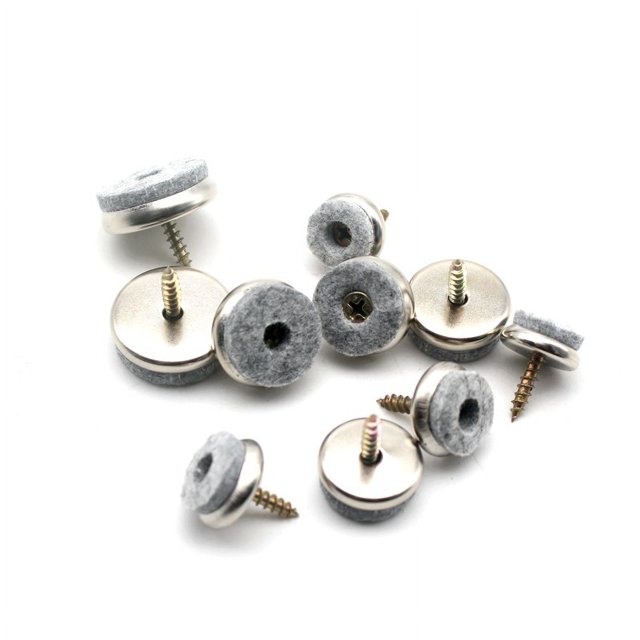 Deslizadores para muebles: paquete de 32 deslizadores para sillas, deslizadores para sillas de 28 mm de diámetro. Los fieltros de 5 mm de grosor para muebles son una protección ideal para las patas d