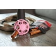 thumbnail image 5 of JW HOL-ee Roller™ Tug and Fetch Treat Dispenser Puzzle Ball Dog Toy, Natural Rubber, Small 3" for Small Dogs up to 20 lb, Pink, Pack of 1, 5 of 8