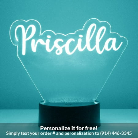 

Mirror Magic Store Custom Name - Style 39 Color Changing Personalized LED Light with Remote Control