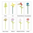 thumbnail image 2 of Flower Bouquet Sets Building Flowers with Vase for Adults Botanical Collection Home Decoration Birthday Gift, 2 of 6