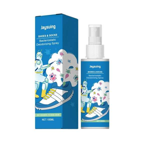 EARKITY Deals Shoes & Socks Deodorizer Spray, Shoe Spray For Smelly Shoes, Shoe Protector Spray, Foot Odor Eliminator, Fast Deodorant Long Lasting Fresh Anti-bacterial
