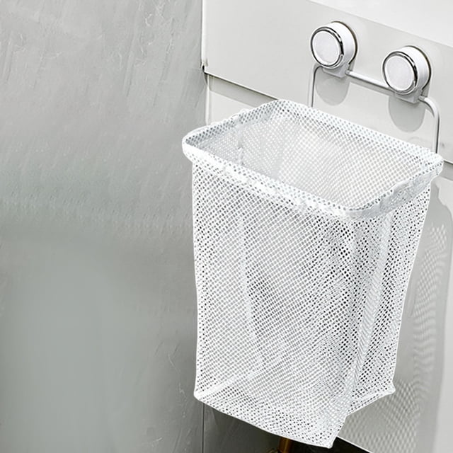 Organizadores de armario y almacenamiento, cesto para ropa sucia con ventosa para montar en la pared, cesto para ropa sucia sin perforaciones, cesto para ropa sucia plegable con ventosa para montar en