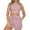 Pink, variant on Maean Women's Trendy Outfits 2 Piece Sets Sleeveless Crop Tops and Casual Drawstring Sweatpants with Pockets