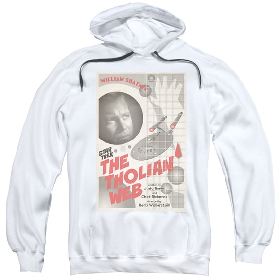 Star Trek Tos Episode 64 Adult Pullover Hoodie Sweatshirt White