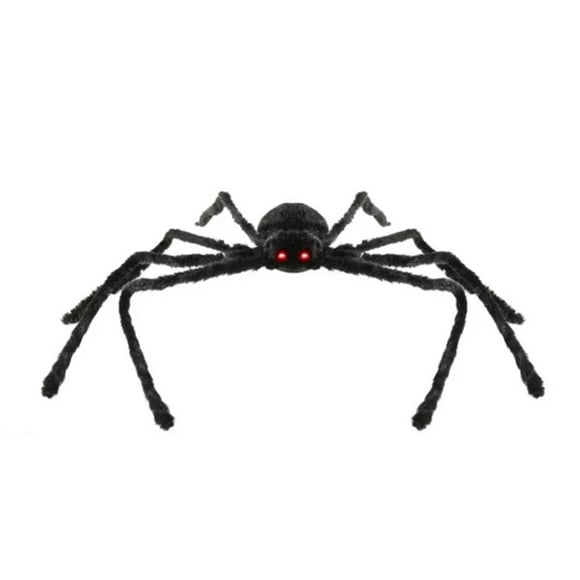 AKEGAMN Halloween Giant Large Foldable Hairy Scary Outdoor Yard Spiders Decorations