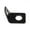 Black, variant on WEUVEB Black Seat Strap Bracket for Car Durable L Shaped Mounting Support