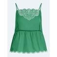 thumbnail image 5 of Free Assembly Women's Embroidered Cotton Tank Top with Peplum Hem, Sizes XS-XXL, 5 of 5