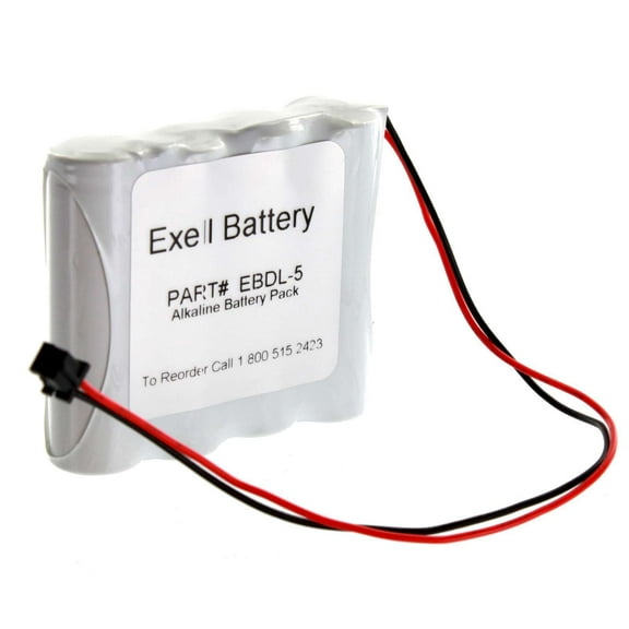 Exell Battery EBDL-5 Battery Replaces Batterymart BAT-DL-5