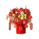 thumbnail image 1 of Abbraccia Arreglo de flores artificiales para Año Nuevo Chino, recipiente de fruta de la fortuna, decoración festiva de mesa, regalo para nuevo hogar, 1 of 6