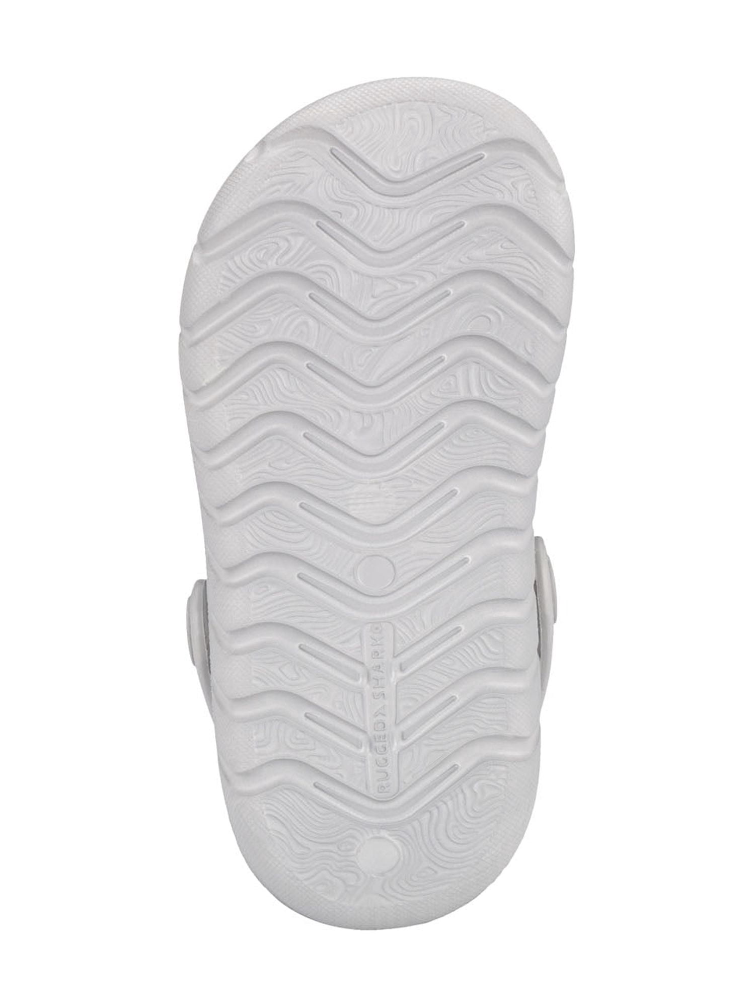 Rugged Shark Toddler Boys Molded Solid Shoes
