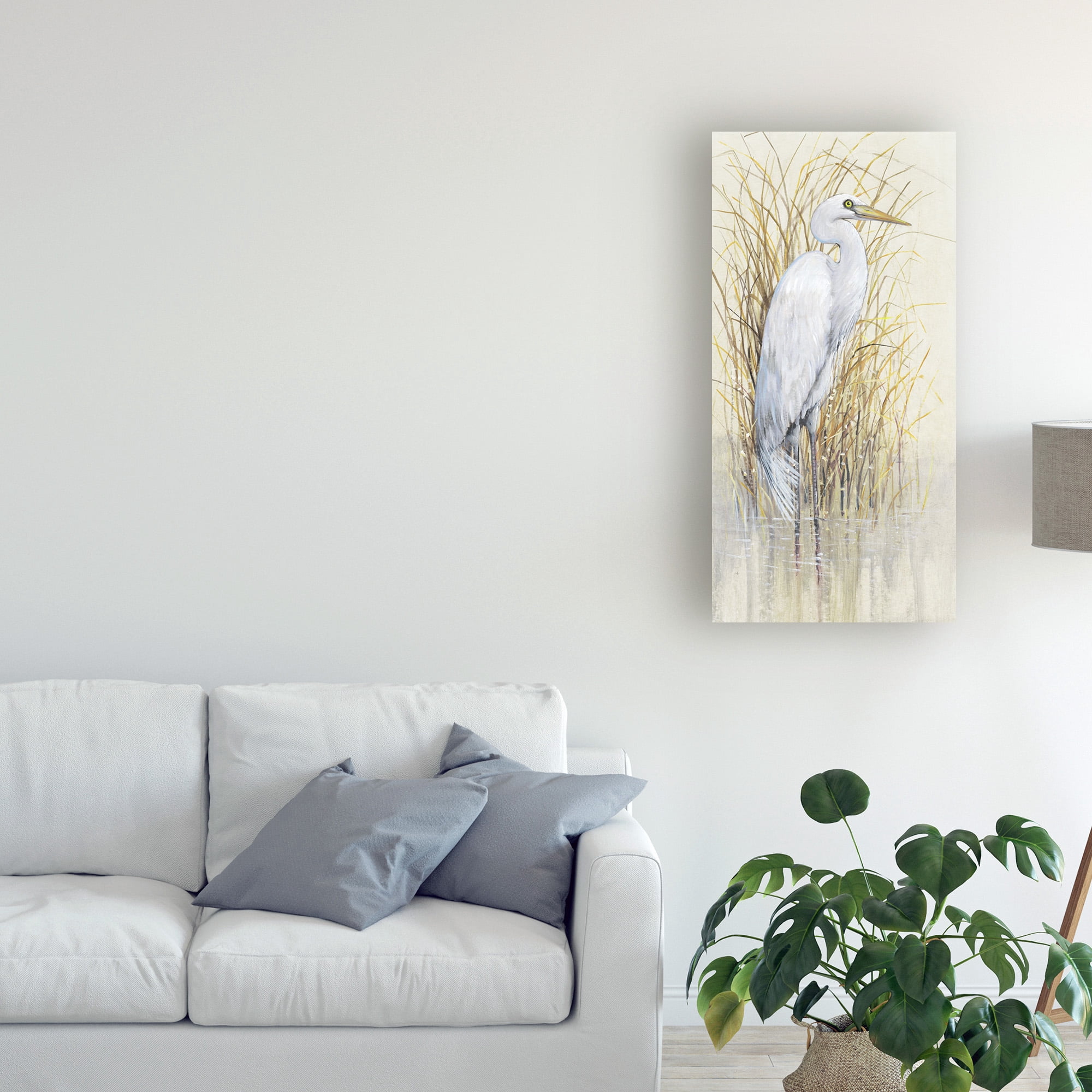 Trademark Fine Art 'Wading I' Canvas Art by Tim O'Toole