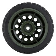 12MM Rubber Hex Tires Wheel Rim Set For Rally 1/10 RC Car HSP RGT LC RACING PTG-2 TT02 Accessories