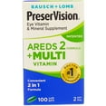 thumbnail image 3 of (6 pack) Bausch And Lomb Preservision Areds 2 Formula Plus Multivitamin Eye Soft Gels 100 Ea, 3 of 7
