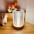 thumbnail image 3 of Portable LED Touch Lamp, Easy Control Energy Saving Bedside Desk Lamp PC Lamp Shade USB Rechargeable 3 Color Dimmable Luxurious Style  for Bedroom, 3 of 7
