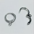 thumbnail image 4 of Copper Earring Finding Clasp Pendant Dangling Supply Earrings Components Hook Jewelry Handmade Accessory for Professional White Gold, 4 of 9