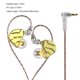 thumbnail image 3 of Injueey Auriculares para teléfono con cable de 3,5 mm HiFi Universal Dynamic Auriculares para teléfono móvil Cable desmontable Auriculares Teléfono y Comunicación Oro normal, 3 of 6